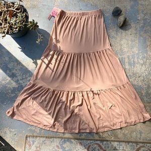Women's Tiered Maxi Skirt